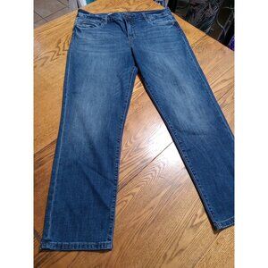 KUT FROM THE KLOTH  Jeans Womens 14 BLUE KATY ANKLE STRAIGHT LEG Preowned Used